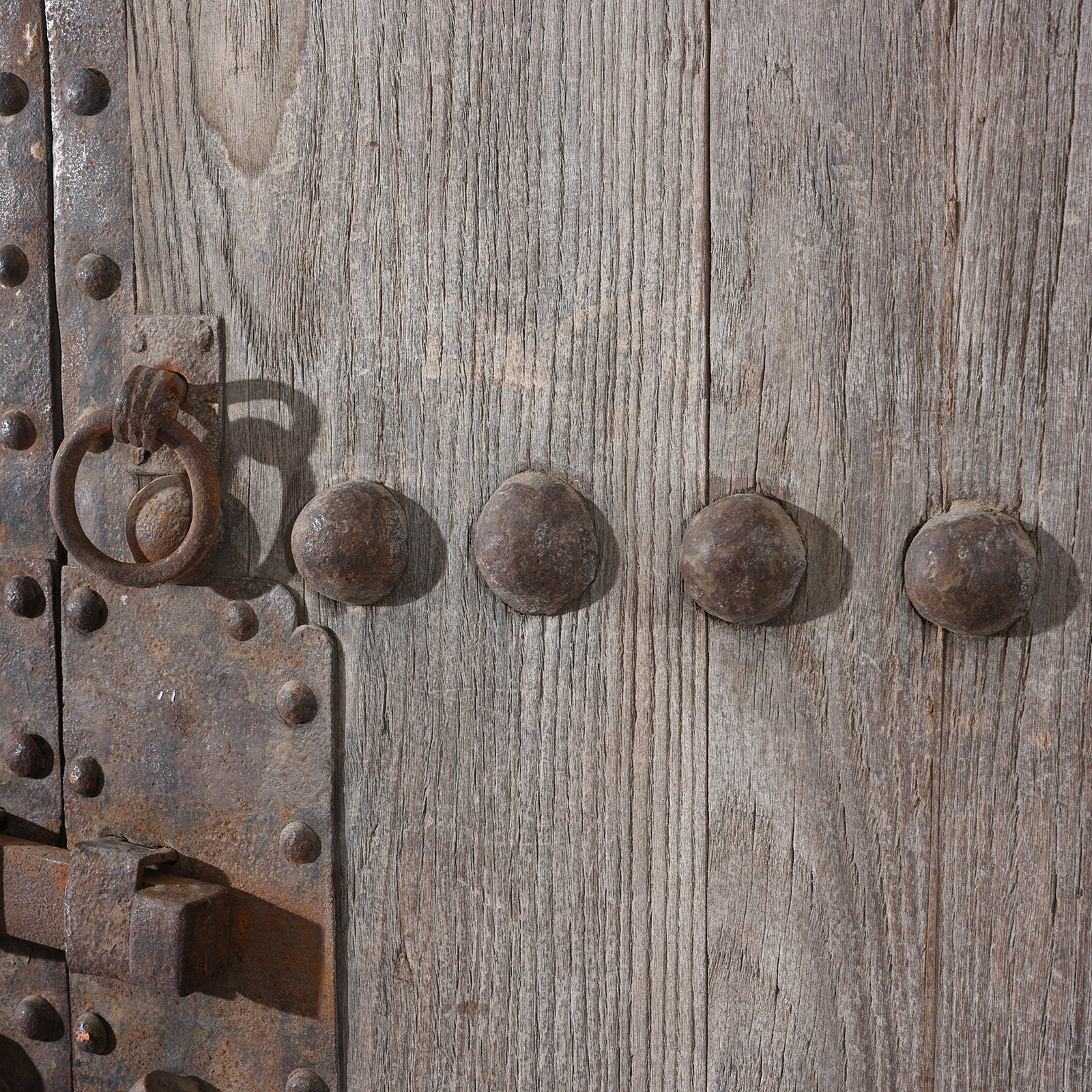 Bleached Elm Doors From Shanxi - 19th Century - Image 7