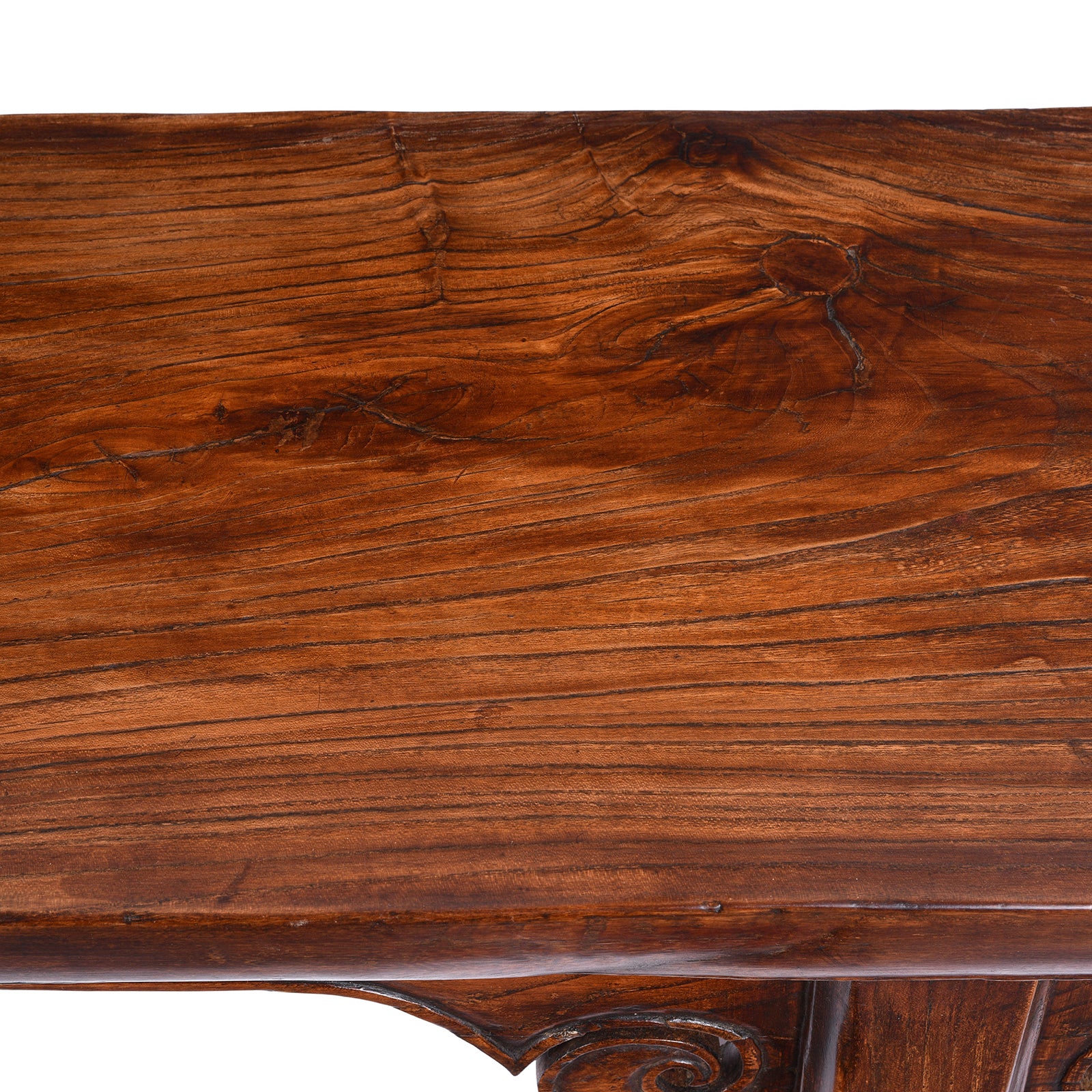 Red Elm Altar Table From Jiangsu - 19th Century - Image 9