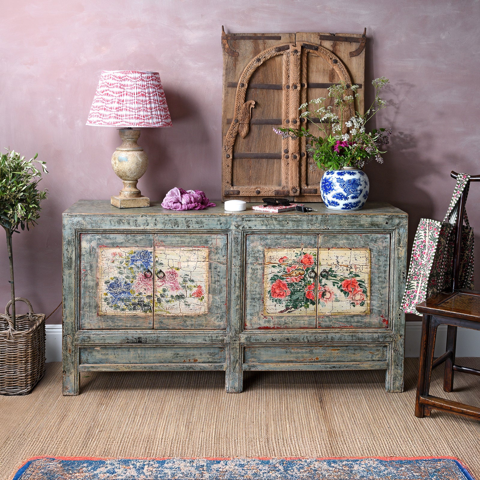 Turned Mughal Style Table Lamp - Image 9